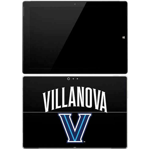 Villanova University V Black Surface Pro 3 Skin